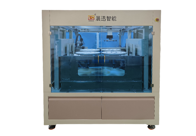 全自動手機玻璃(lí)掃光機